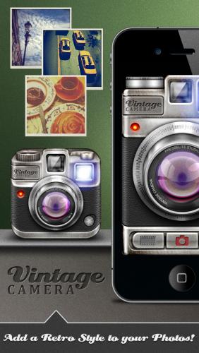 Vintage Camera บน iOS แอพ Vintage Camera พัฒนาโดย Presselite